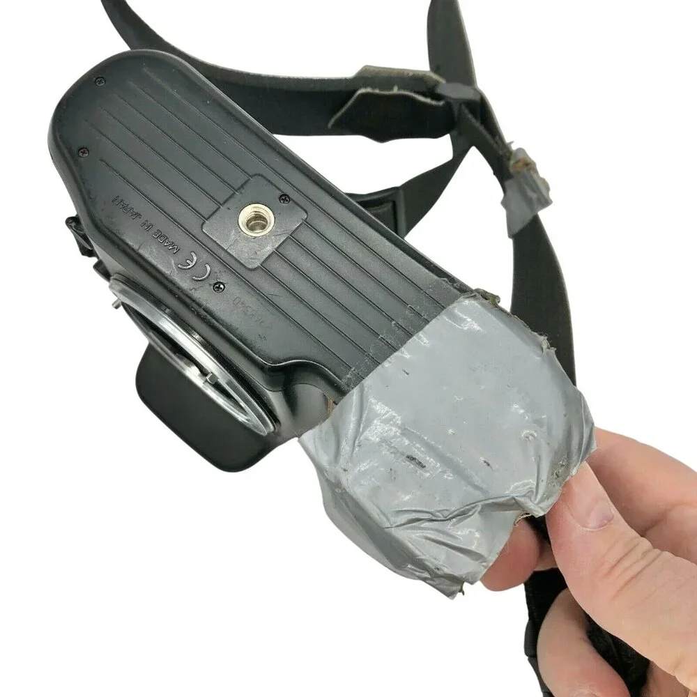 Nikon N70 35mm SLR Film Camera Body W/ Strap & Visible Damage